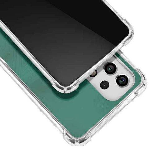 Senegal Soccer Flag Galaxy A53 5G Clear Case